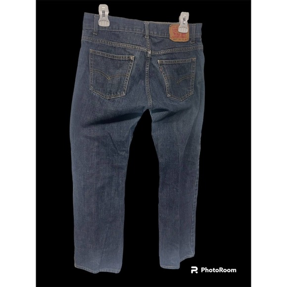 Levis 505 Regular Fit Straight Leg Boys Jeans 18 Reg 29x29 Blue Denim Youth 3/13 - Picture 2 of 2